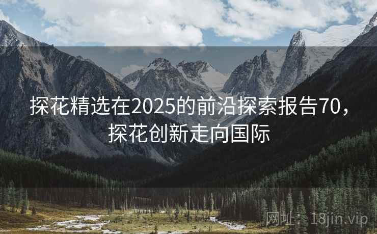 探花精选在2025的前沿探索报告70，探花创新走向国际