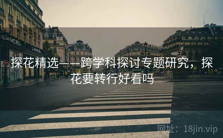 探花精选——跨学科探讨专题研究，探花要转行好看吗