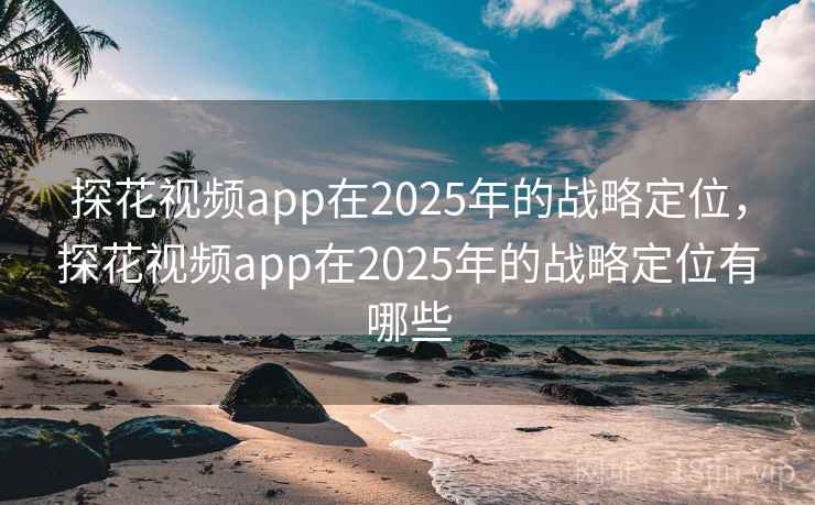 探花视频app在2025年的战略定位，探花视频app在2025年的战略定位有哪些